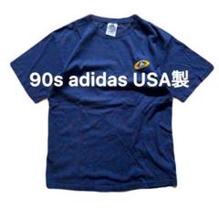 デッドストックadidasアディダスvintageティーシャツ90sヴィンテージ 未使用 デッドストック 90s ビンテージ アディダス 襟付き T