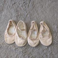 ☆リボン付きバレエシューズ　18cm チャコット　Chacott
