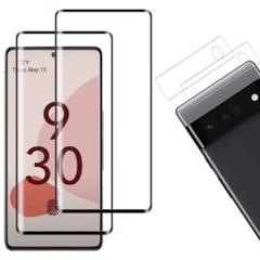 Google pixel 6Pro ガラスフィルム 保護フィルム 2枚＋2枚