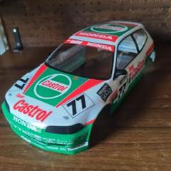ラジコン塗装済新品未走行ボディ　SP.1421 シビック オリジナルグラフィック タミヤ SP.1421 1／10RC カストロール Honda シビック VTi