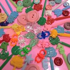 プラスチック 70個 昭和 当時物 ファンシー雑貨 昭和40年代生まれ 集まれ