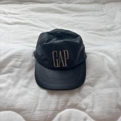 最高の oldgap 90s レザーキャップ メルカリ - gap old 帽子