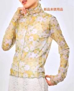 poppyあさぎーにょオレンジチューリップ シースルートップス Orange tulip see-through tops (High neck) – POPPY