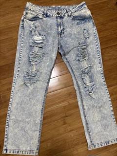 MCDジーンズダメージ加工 XL