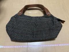 ツイード風グラニーバッグ　レディース　トートバッグ