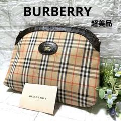 ✨️超美品✨️バーバリー セカンドバッグ クラッチバッグ ポーチ ノバチェック