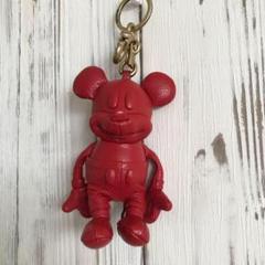 ⭐︎限定⭐︎希少⭐︎コーチ×ディズニー限定コラボ　ミッキーマウス　キーリング COACH】コーチ ディズニー ミッキーマウス コラボ レザー