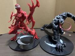 marvel ハッピーくじ ヴェノム カーネイジ フィギュア2体セット ※箱無し ヴェノム＆カーネイジがHappyくじに襲来！コトブキヤ製限定