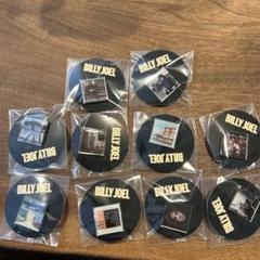 BILLY JOEL アルバムジャケット ピンバッジ 10個セット　コンプリート BILLY JOEL アルバムジャケット ピンバッジ 10個セット