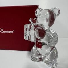 Baccarat バカラ フィギュリン クリスタル クマ 置物 - メルカリ