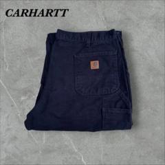 279]メキシコ製carharttカーハート ペインターワークパンツ古着Y2K紺 279]メキシコ製carharttカーハート ペインターワークパンツ古着