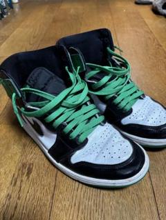 エアジョーダン1 セルティックス 27.5 エアジョーダン1 high セルティックス