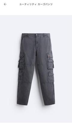 ZARA 定価8590円」サイズ40 ユーティリティ カーゴパンツ - メルカリ
