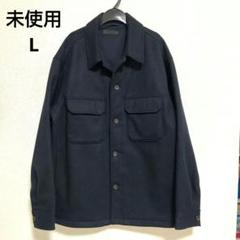 UNIQLO ネイビー ウール ピーコート Lサイズ ユニクロ公式 | ピーコート