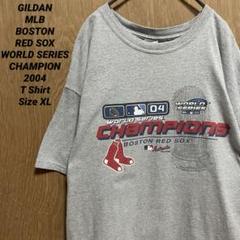 RED SOX WORLD SERIES CHAMPION Tシャツ グレーXL