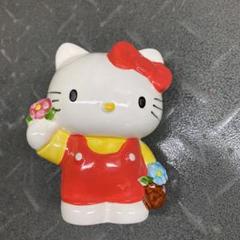 サンリオ昭和アンティーク 日本製 ☆ハローキティ陶器ミニ貯金箱