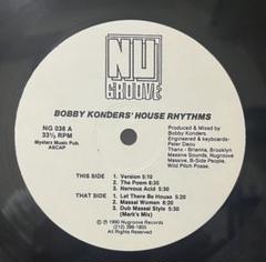レア★Bobby Konders House Rhythms Nu Groove