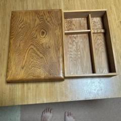 Amazon.co.jp: 世界遺産 屋久杉 文箱 書道具 硯箱 木箱 : 文房具