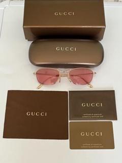 GUCCI ピンク　サングラス　美品　試着のみ GUCCI ピンク サングラス 美品 試着のみ