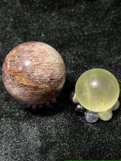 高品質シトリンスフィア♡♡No.1622 幸運♡♡