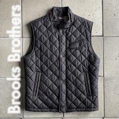 BROOKS BROTHERS キルティング　ダウンベスト　ブルックスブラザーズ ポリエステル モックネック キルティングベスト | Brooks