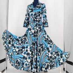 【フラメンコ衣装】ブラック prima boutique 上下セット ツーピース フラメンコ衣装】ブラック prima boutique 上下セット