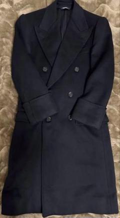 ☆美品☆ DOLCE&GABBANA チェスターコート 黒 ベロア 46