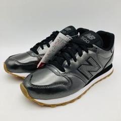 美品】ニューバランススニーカー GW500 WR1 メタリック ブラック