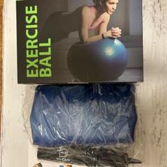 URBNFit EXERCICEBALL バランスボール ブルー 65cm