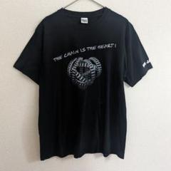 RK JAPAN ドライブチェーン企業ロゴ入り　グラフィック　黒Tシャツ