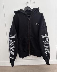 年始限定 最終値下げ 新品未使用 AMIRI ボーンパーカー プルオーバー アミリ アミリ東京限定 Bone Pullover Parka ボーンプリント