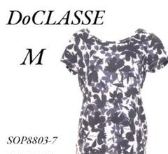 DoCLASSE 花柄カットソー 半袖 M