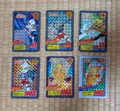 ①ウルトラマン　カードダス　超闘士激伝　闘士　ゾフィー　エースキラー　6枚