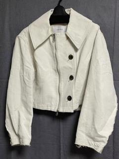【IRENE/アイレネ】Mole Fur Tweed Shirt Jacket IRENE/アイレネ】Mole Fur Tweed Shirt Jacket