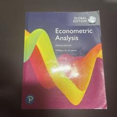 Econometric Analysis 第8版 William Greene Econometric Analysis Global Edition: Greene, William