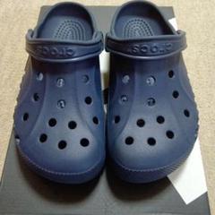 Crocs ネイビー サンダル W8 24cm