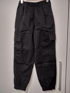 GU ブラック カーゴパンツ S　美品　匿名配送