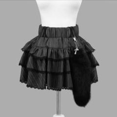 DimMoireサイドフリルミニスカート/Black×White(ストライプ) 000000001441-01-l.jpg?t=