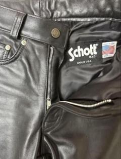 Schott レザーパンツ　サイズ32 Amazon.co.jp: SCHOTT N.Y.C 600US LEATHER PANTS SHOT PANTS