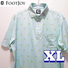FOOTJOYフットジョイ　ゴルフウェア　半袖ポロシャツ　メンズXL【美品】