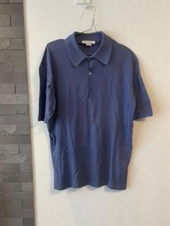 【90s】JOHN SMEDLEY シーコットンポロシャツのサムネイル