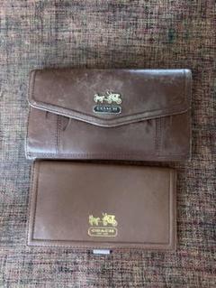 正規品　coach コーチ　長財布と　手帳ケース