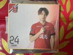 浦和レッズ　24 松尾佑介　プレイヤーズ　ミニ色紙　直筆サイン入り 浦和レッズ 24 松尾佑介 プレイヤーズ ミニ色紙 直筆サイン入り