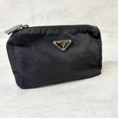 PRADA プラダ 三角ロゴ プレート ナイロン ミニポーチ 小物入れ
