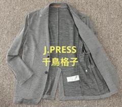 ジェイプレス　ブラック　千鳥柄　テーラードジャケット ジェイプレス ブラック 千鳥柄 テーラードジャケット - メルカリ
