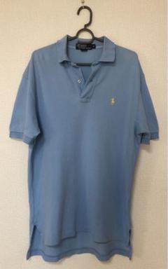 Polo by Ralph Lauren 水色 ポロシャツ M