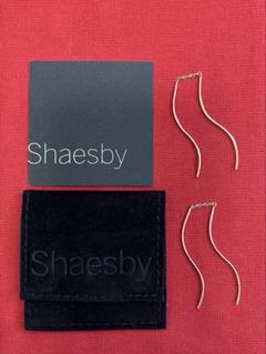 Shaesby 14K ゴールドピアス ケース付き - メルカリ