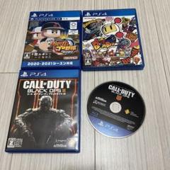 PS4 ソフトまとめ売り COD パワプロ ボンバーマン