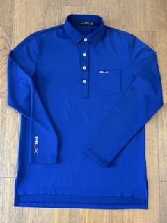 【美品】RLX RALPHLAUREN ストレッチ　ポロシャツ　ネイビー 美品】RLX RALPHLAUREN ストレッチ ポロシャツ ネイビー - メルカリ