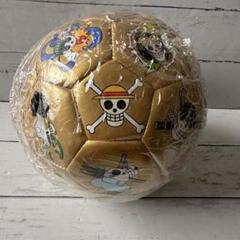 レア 未使用 ワンピース サッカーボール ゴールド ONE PIECE